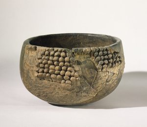 花瓶、ブルターニュ産（陶器）